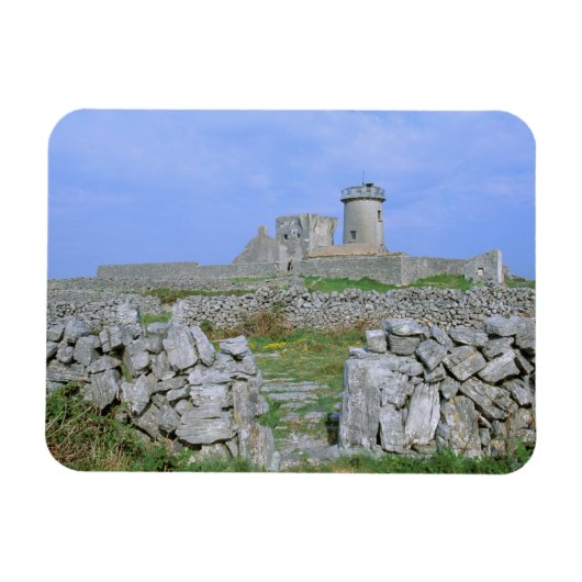 Ierland, Inishmore, Aran-eiland, Dun Aengus Fort Magneet (Horizontaal)