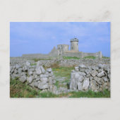Ierland, Inishmore, Aran Island, Dun Aengus Fort Briefkaart (Voorkant)