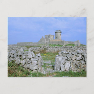 Ierland, Inishmore, Aran Island, Dun Aengus Fort Briefkaart