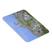 Ierland, Inishmore, Aran Island, Dun Aengus Fort Magneet (Rechterzijde)