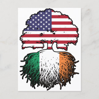 Ierland Irish American USA Briefkaart