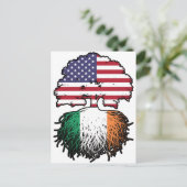 Ierland Irish American USA Briefkaart (Staand voorkant)