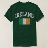 Ierland Irish Flag Green St. T-shirt (Design voorkant)