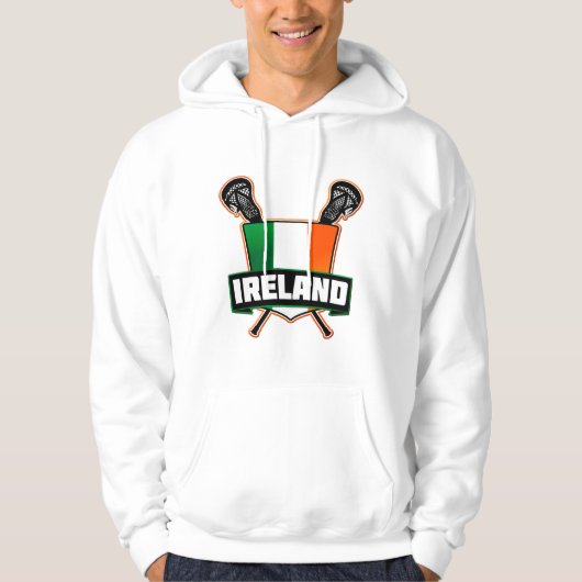 Ierland Irish Lacrosse Hoodie (Voorkant)