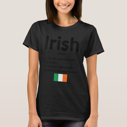 Ierland Irishman Irish Map Irish Flag St Patricks T-shirt (Voorkant)