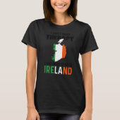 Ierland Irishman Irish Map Irish Flag St Patricks T-shirt (Voorkant)