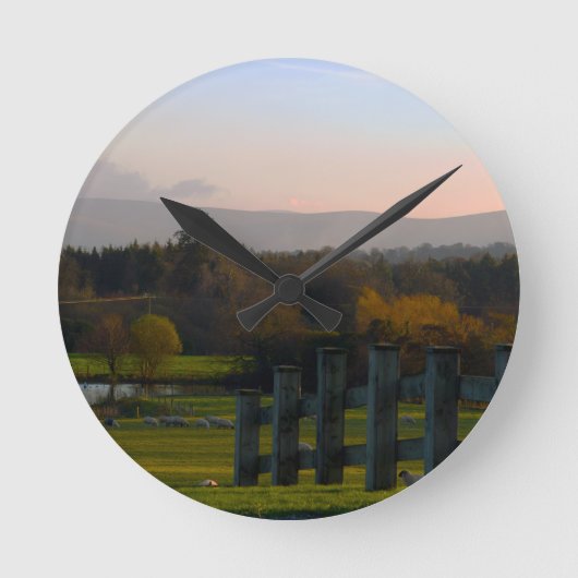 Ierland is prachtig ronde klok (Voorkant)