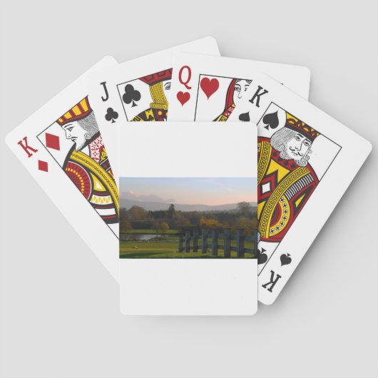 Ierland is prachtig speelkaarten (Achterkant)