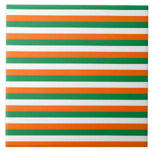 Ierland Ivoorkust Miami Niger Vlag Strepen Patte Tegeltje