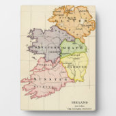 Ierland Kaart Fotoplaat (voorkant)