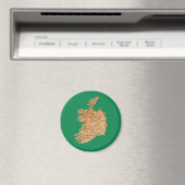 Ierland Kaart Magnet (Insitu (Vaatwasser))