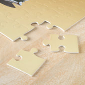 Ierland kaart vintage reisposter legpuzzel (Zijkant)