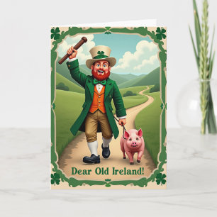 Ierland Kabouter Viering Kaart