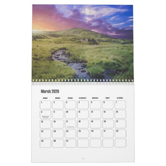 Ierland Kalender (Mar 2026)