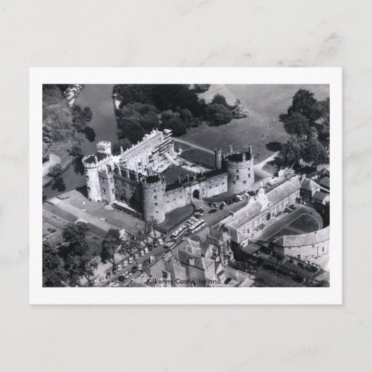Ierland, Kasteel Kilkenny, rivier Nore Briefkaart (Voorkant)