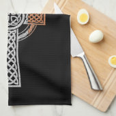 Ierland Keltisch Kruis Handdoek (Quarter Fold)