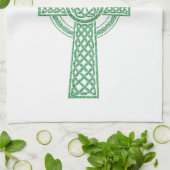 Ierland Keltisch Kruis Handdoek (Gevouwen)