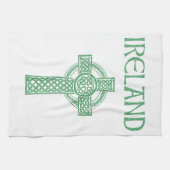 Ierland Keltisch Kruis Handdoek (Horizontaal)