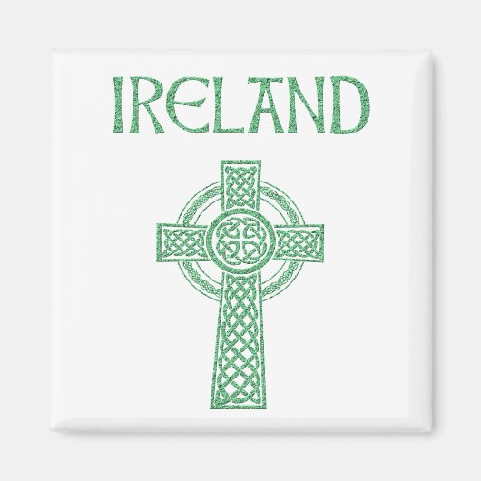 Ierland Keltisch Kruis Magneet (Voorkant)