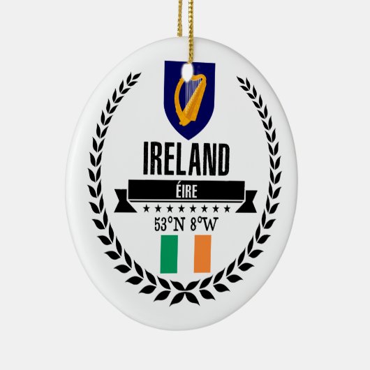 Ierland Keramisch Ornament (Rechts)