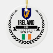Ierland Keramisch Ornament (Voorkant)