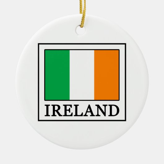 Ierland Keramisch Ornament (Voorkant)