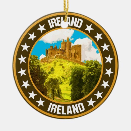Ierland Keramisch Ornament (Voorkant)