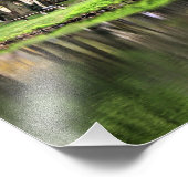 Ierland, kerk, stenen muur, meer, fotografie foto afdruk (Hoek)