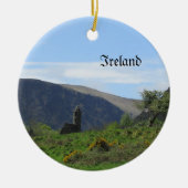 Ierland Kerstboom Ornament Reizen Souvenir (Voorkant)