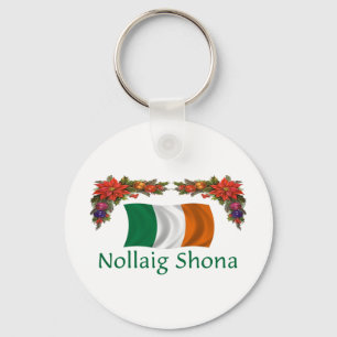 Ierland Kerstmis Sleutelhanger