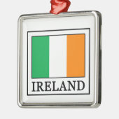 Ierland kerstversiering metalen ornament (Links)