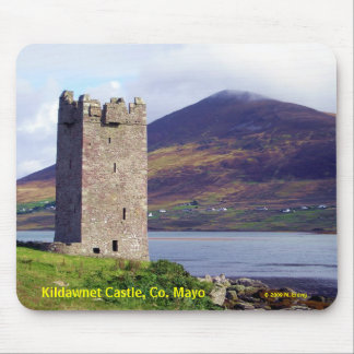 Ierland: Kildawnet Castle Mousepad Muismat