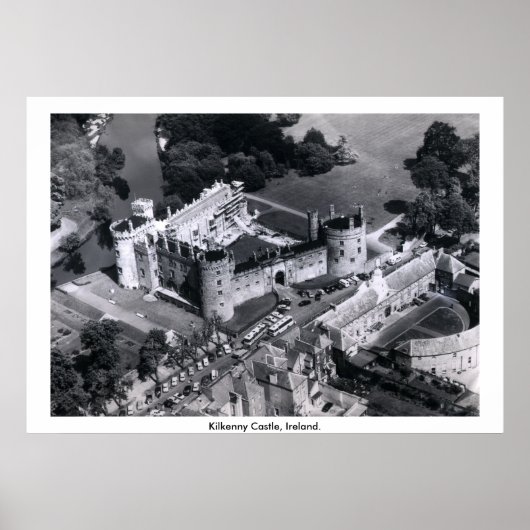 Ierland, Kilkenny Castle, Nore Poster (Voorkant)