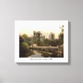  Ierland, Kilkenny medieval castle Canvas Afdruk (Voorkant)