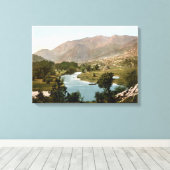 Ierland, Killarney MacGillycuddy Reeks Canvas Afdruk (Insitu (Houten vloer))