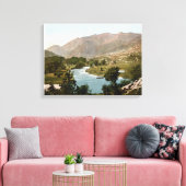  Ierland, Killarney MacGillycuddy Reeks Canvas Afdruk (Insitu (Woonkamer))