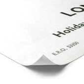 Ierland Killarney Vintage Travel Poster teruggezet (Hoek)