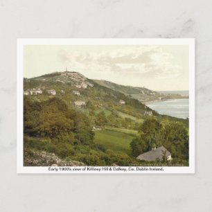  Ierland, Killiney Hill, Dalkey Briefkaart