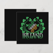 IERLAND KLAVER KAART (Voorkant / Achterkant)
