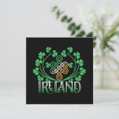 IERLAND KLAVER KAART (Staand voorkant)