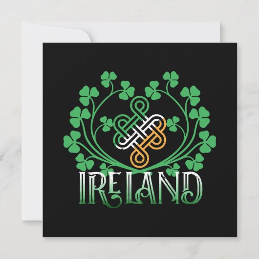 IERLAND KLAVER KAART (Voorkant)
