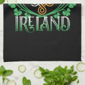 IERLAND KLAVER THEEDOEK (Gevouwen)