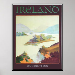 Ierland, kom terug naar Erin Print