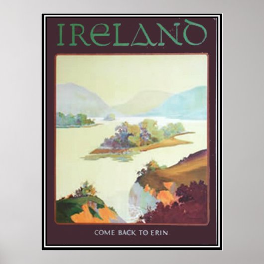 Ierland, kom terug naar Erin Print (Voorkant)
