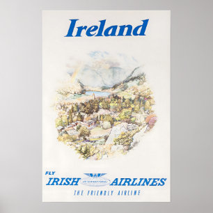 Ierland Kunst Reisposter Ierse Print