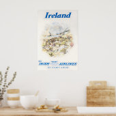 Ierland Kunst Reisposter Ierse Print (Keuken)