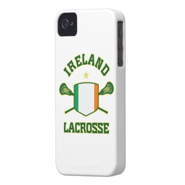 Ierland Lacrosse Case-Mate iPhone Case (Achterkant Links)