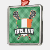 Ierland Lacrosse Irish Metalen Ornament (Links)