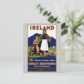 Ierland Land of Eternal Youth  Briefkaart (Staand voorkant)