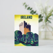 Ierland, land van romance, Blarey castle, vintage Briefkaart (Staand voorkant)